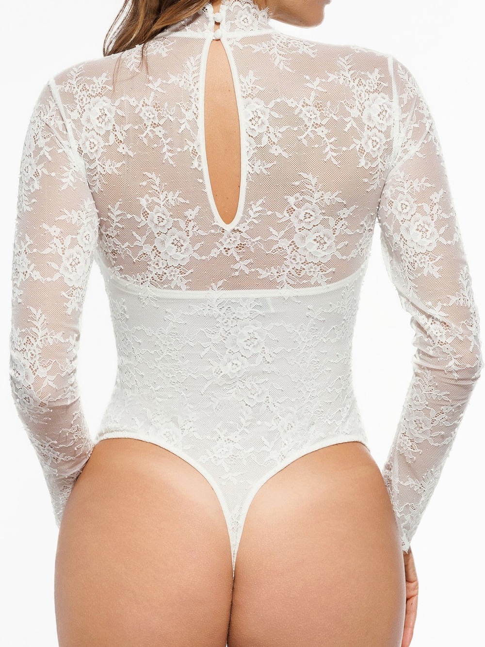 Lace Sculpting Bodysuit/Shapewear Style - Picture 2 of 9